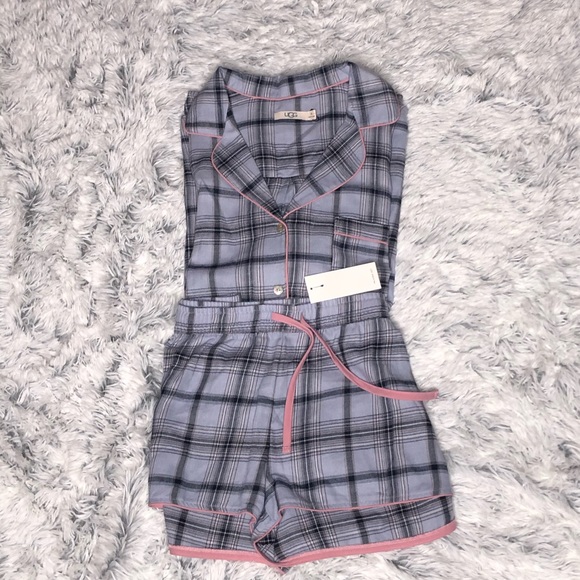 UGG Intimates Sleepwear Ugg Flannel Pj Set Poshmark
